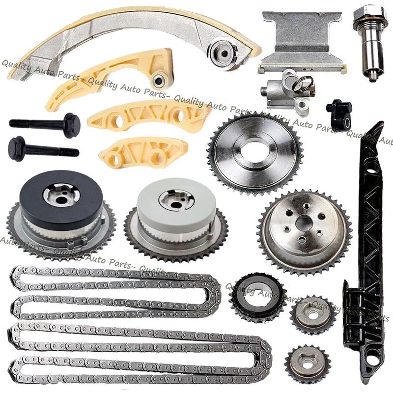 Timing Chain Kit Pair VVT Gear for Chevy Olds Pontiac Saab Saturn ...